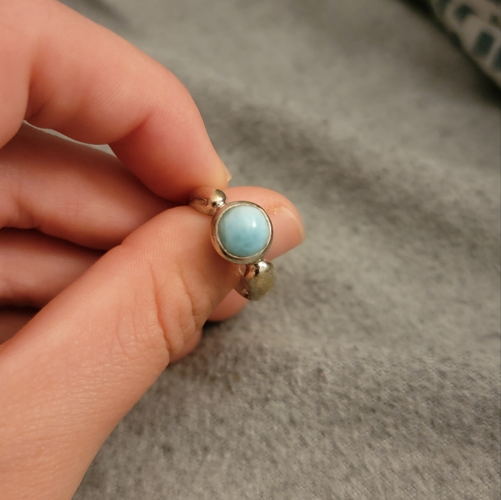 Marahlago larimar ring size 6